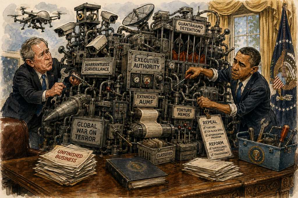 bush and obama